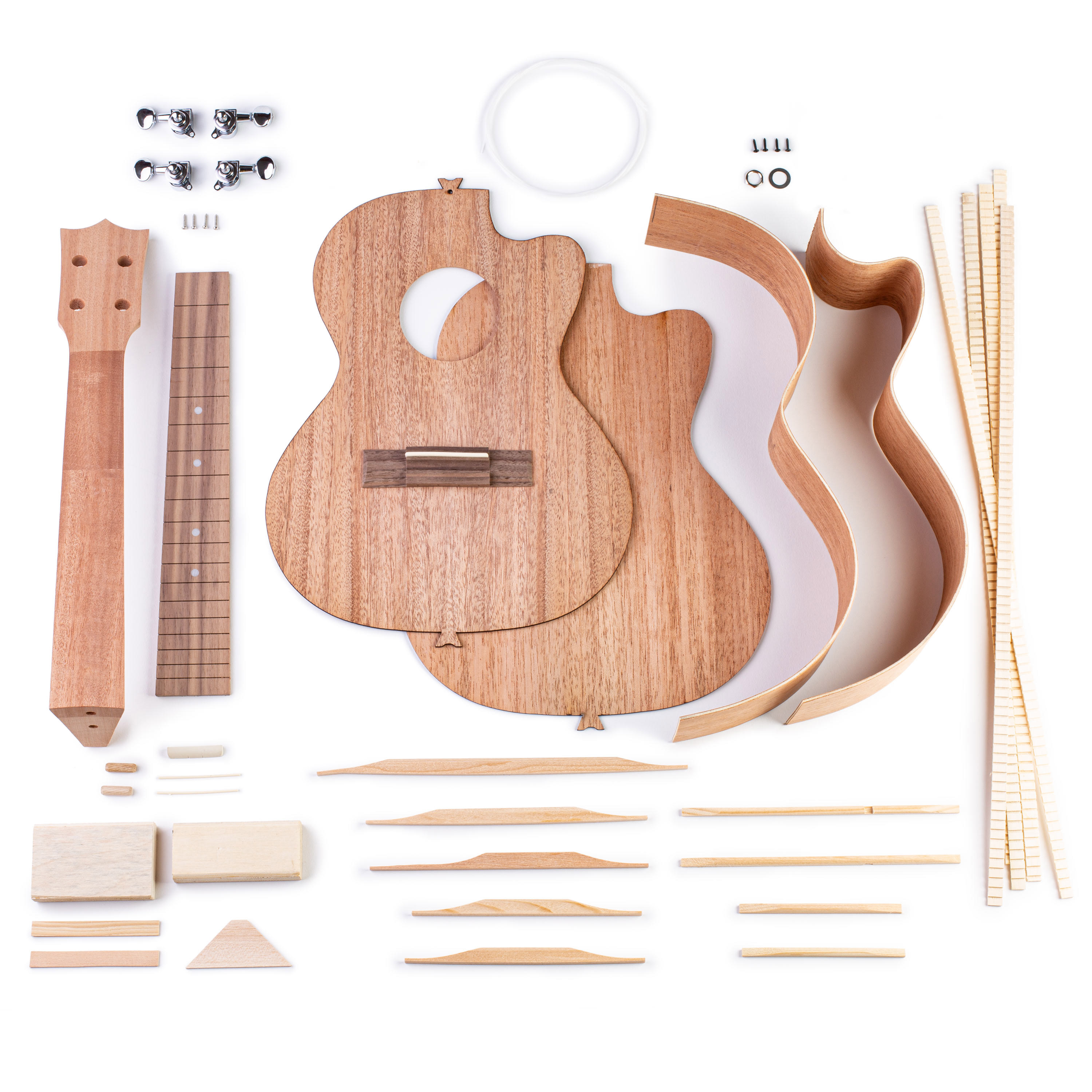 Kits ukulele StewMac Cutaway, Tenor