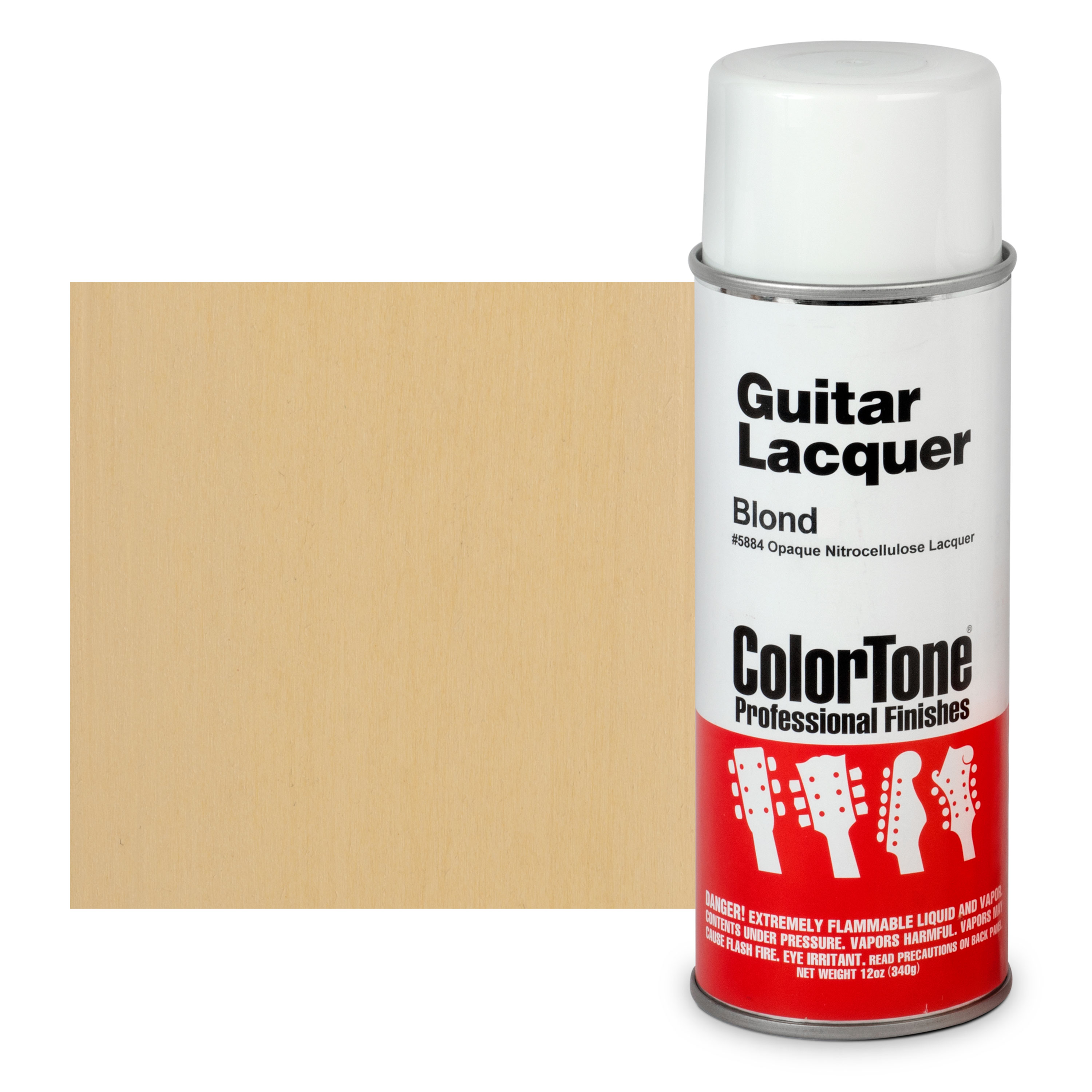 Laque ColorTone en aérosol pour guitares, Blonde