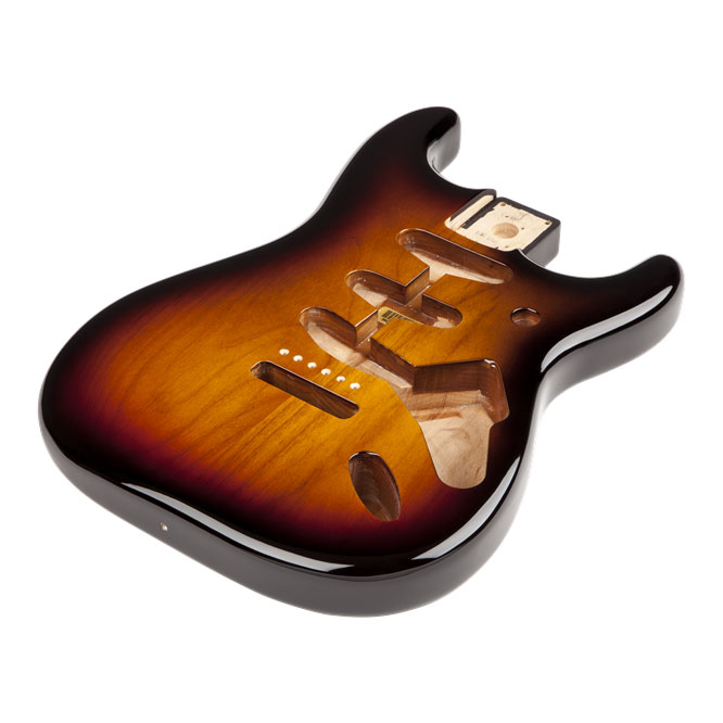 Corps Stratocaster Fender Classic Series 60s , Vintage Sunburst
