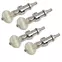Piquets de tuning Banjo Five-Star, bouton nacré vintage sur nickel, lot de 4 Piquets de tuning Banjo Five-Star, bouton nacré vintage sur nickel, lot de 4