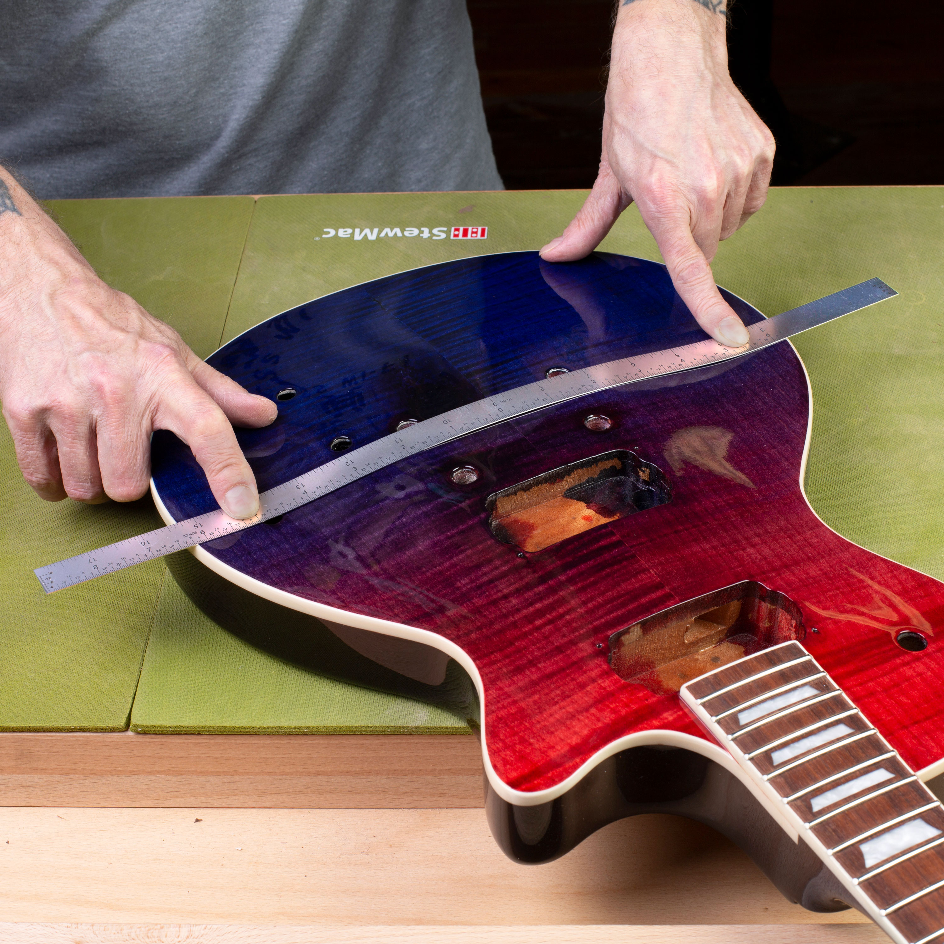 Règle d’atelier flexible StewMac Règle d’atelier flexible StewMac