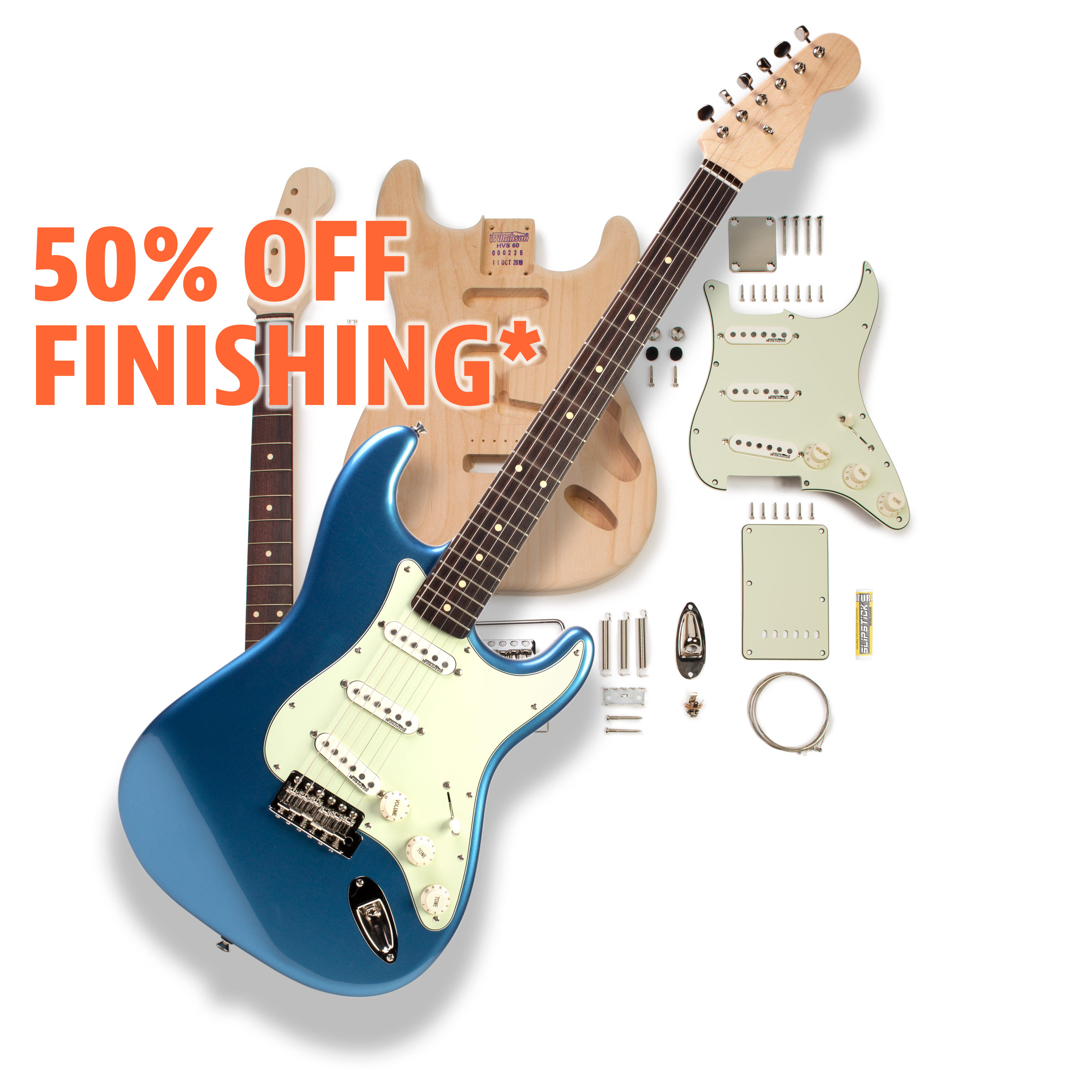 Guitare en kit Vintage-S années 60s Wilkinson