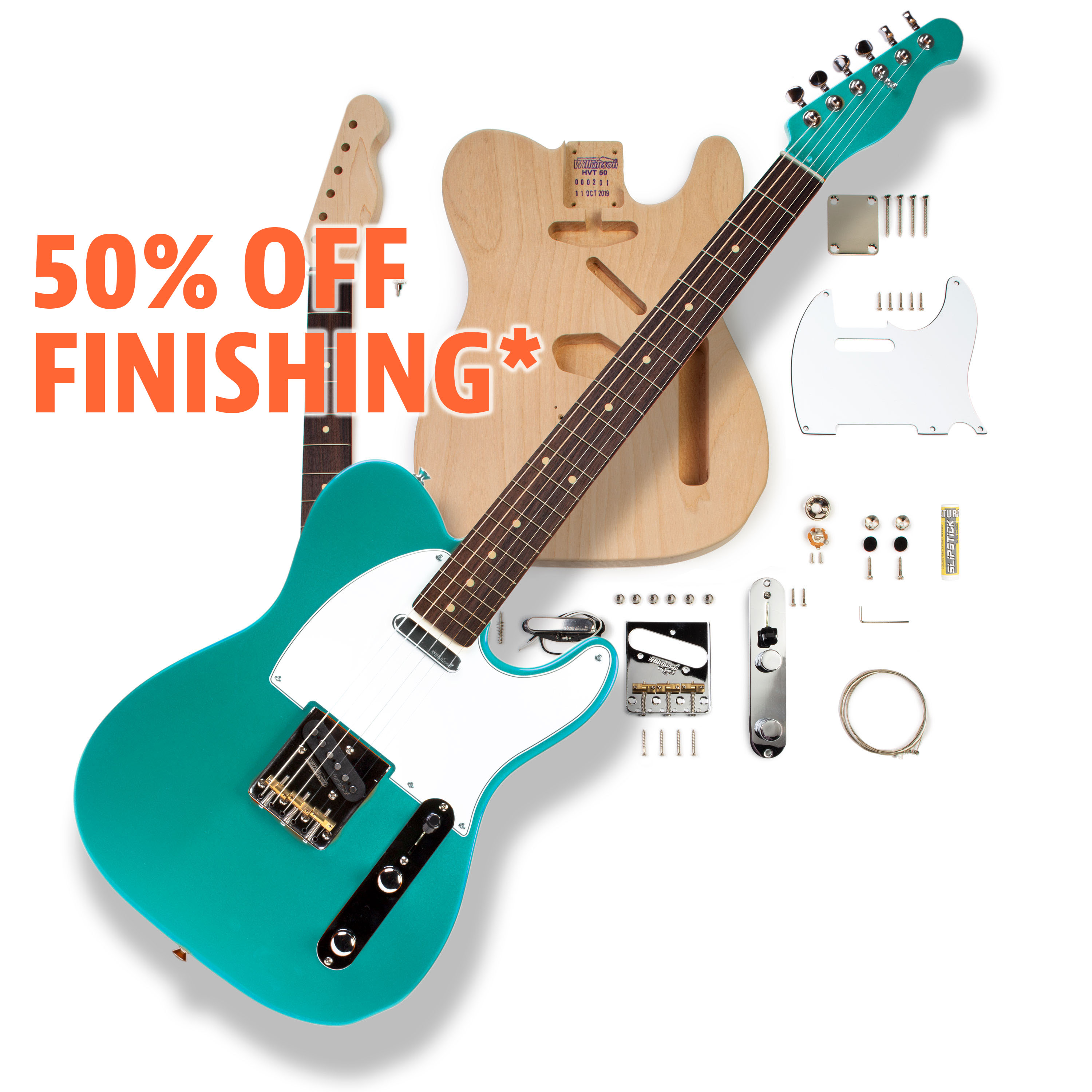 Guitare en kit Vintage-T années 60s Wilkinson