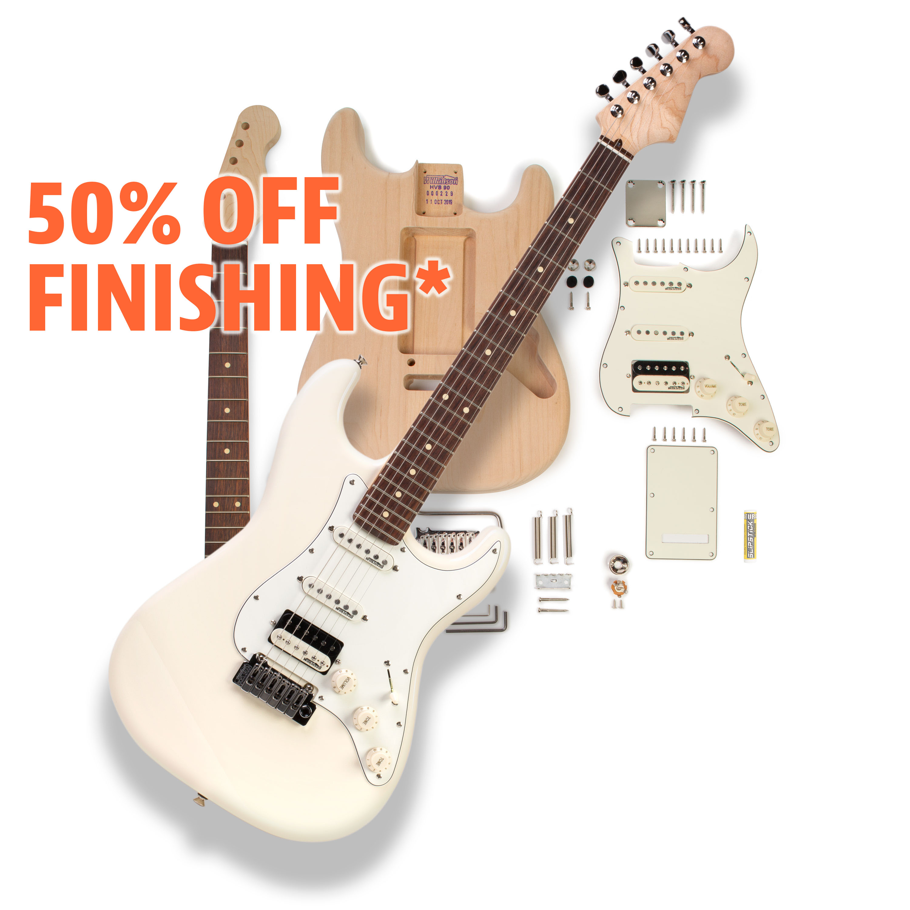 Guitare en kit Modern-S Wilkinson Guitare en kit Modern-S Wilkinson