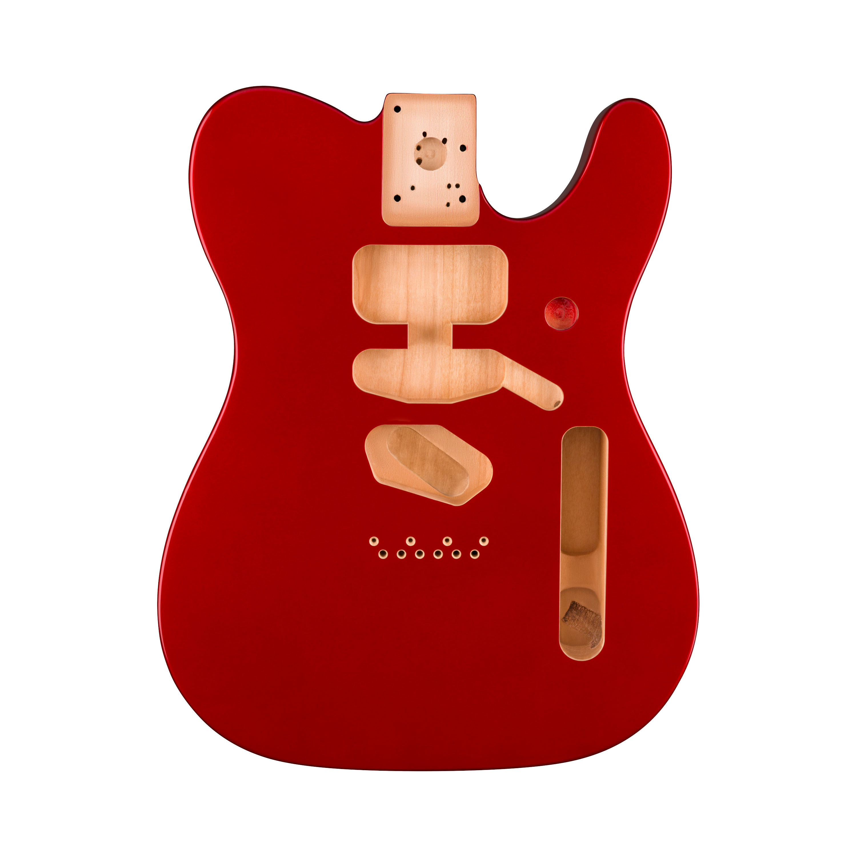 Telecaster Fender Deluxe, rouge pomme bonbon