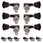 Tuners Gotoh Magnum Lock-Trad 3+3 avec boutons Keystone, Noir Tuners Gotoh Magnum Lock-Trad 3+3 avec boutons Keystone, Noir