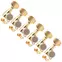 Tuners Gotoh Magnum Lock-Trad 6-In-Line, dorés Tuners Gotoh Magnum Lock-Trad 6-In-Line, dorés