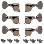 Gotoh Midsize 510 3+3 Tuners avec boutons en métal, Cosmo noir