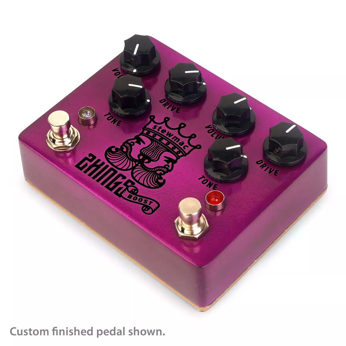 StewMac Deux très grands lits Boost DIY Kit de pédale StewMac Deux très grands lits Boost DIY Kit de pédale