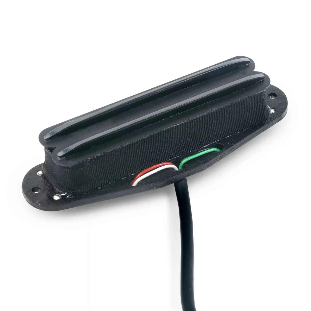 Micros Humbucker dual-rail StewMac surbobinés, au format simple bobinage Micros Humbucker dual-rail StewMac surbobinés, au format simple bobinage