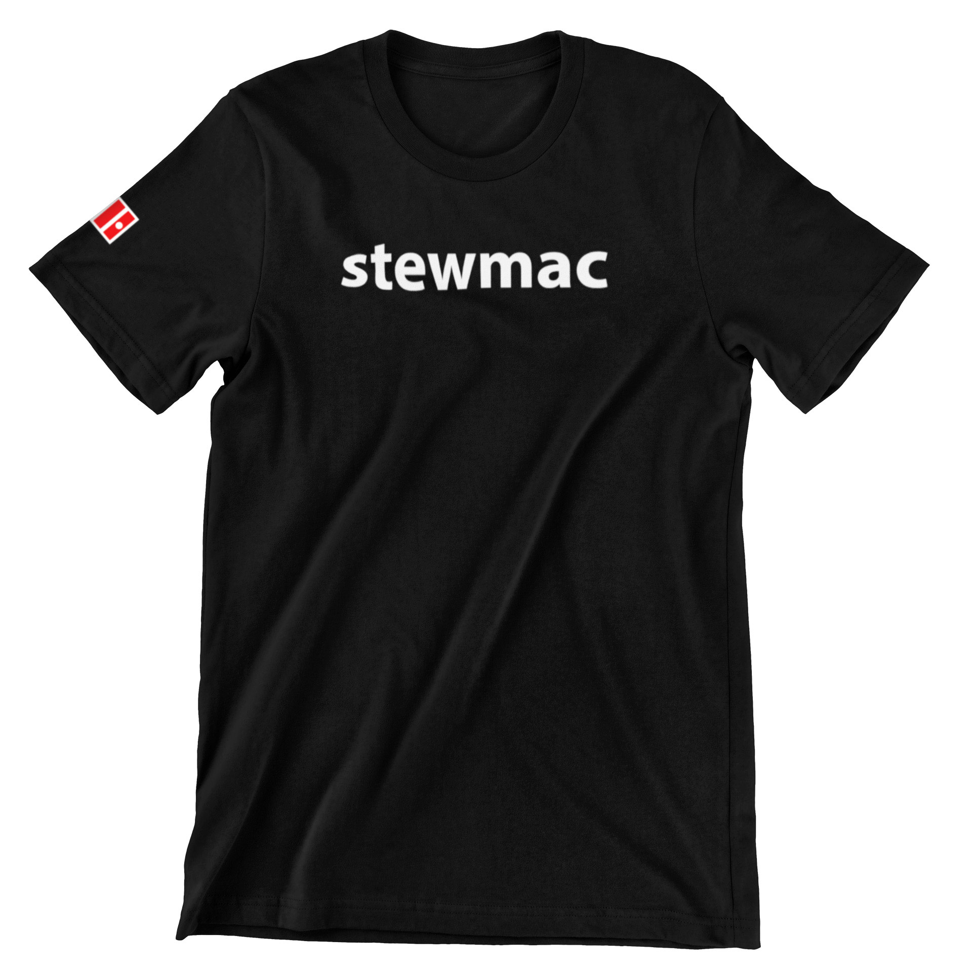 T-shirt noir classique StewMac