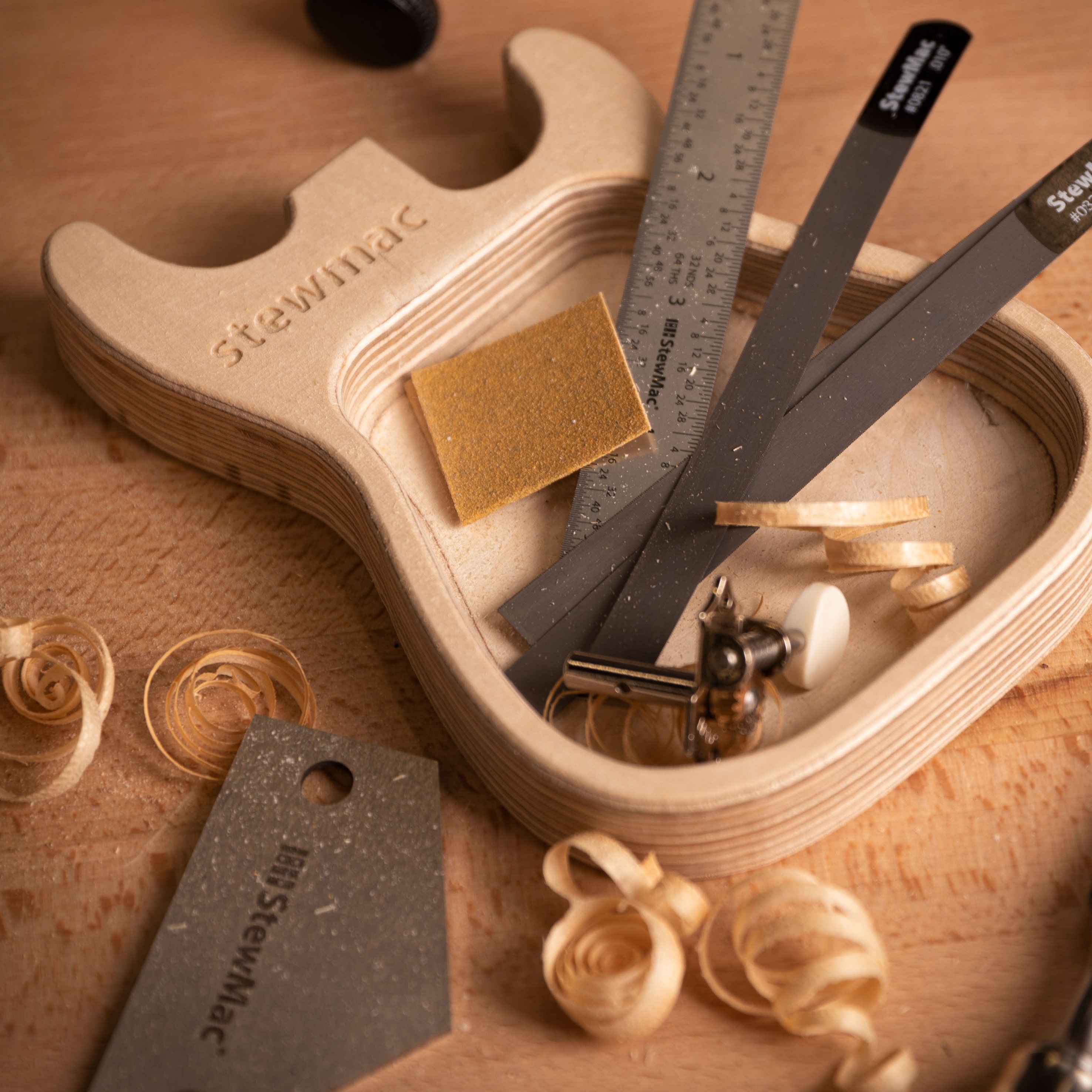 Plateau de pièces de guitare StewMac