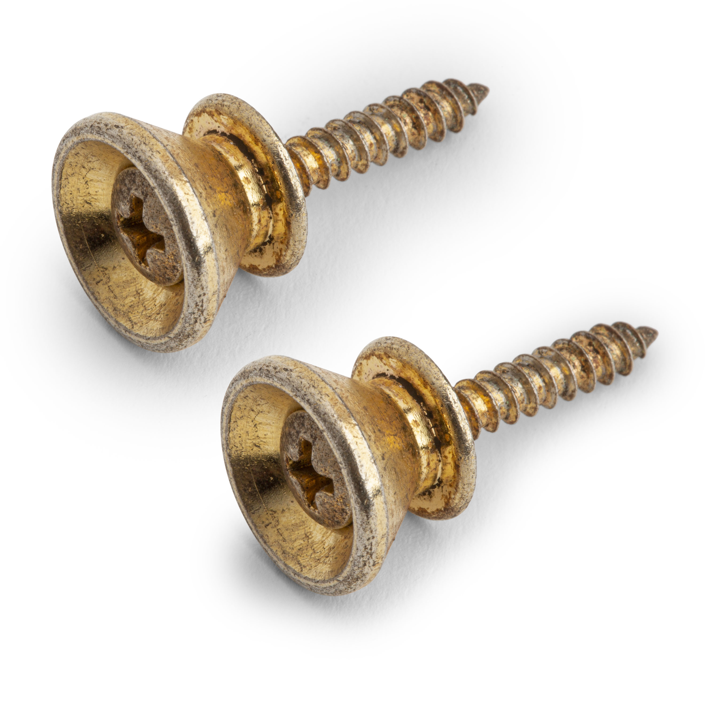 Boutons de sangle vieillissants GuitarSlinger, lot de 2 Boutons de sangle vieillissants GuitarSlinger, lot de 2