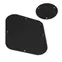 Ensemble de plaques arrière vieillies GuitarSlinger pour Gibson® Les Paul®, noir vieilli Ensemble de plaques arrière vieillies GuitarSlinger pour Gibson® Les Paul®, noir vieilli
