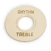 Plaque d’interrupteur à Toggle vieillissante GuitarSlinger, crème vieillissante