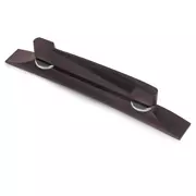 Pont de guitare Benedetto Archtop, palissandre et nickel