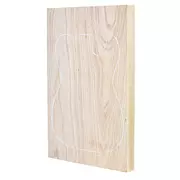 Couverture de corps Swamp Ash de qualité peinture, 2-Piece