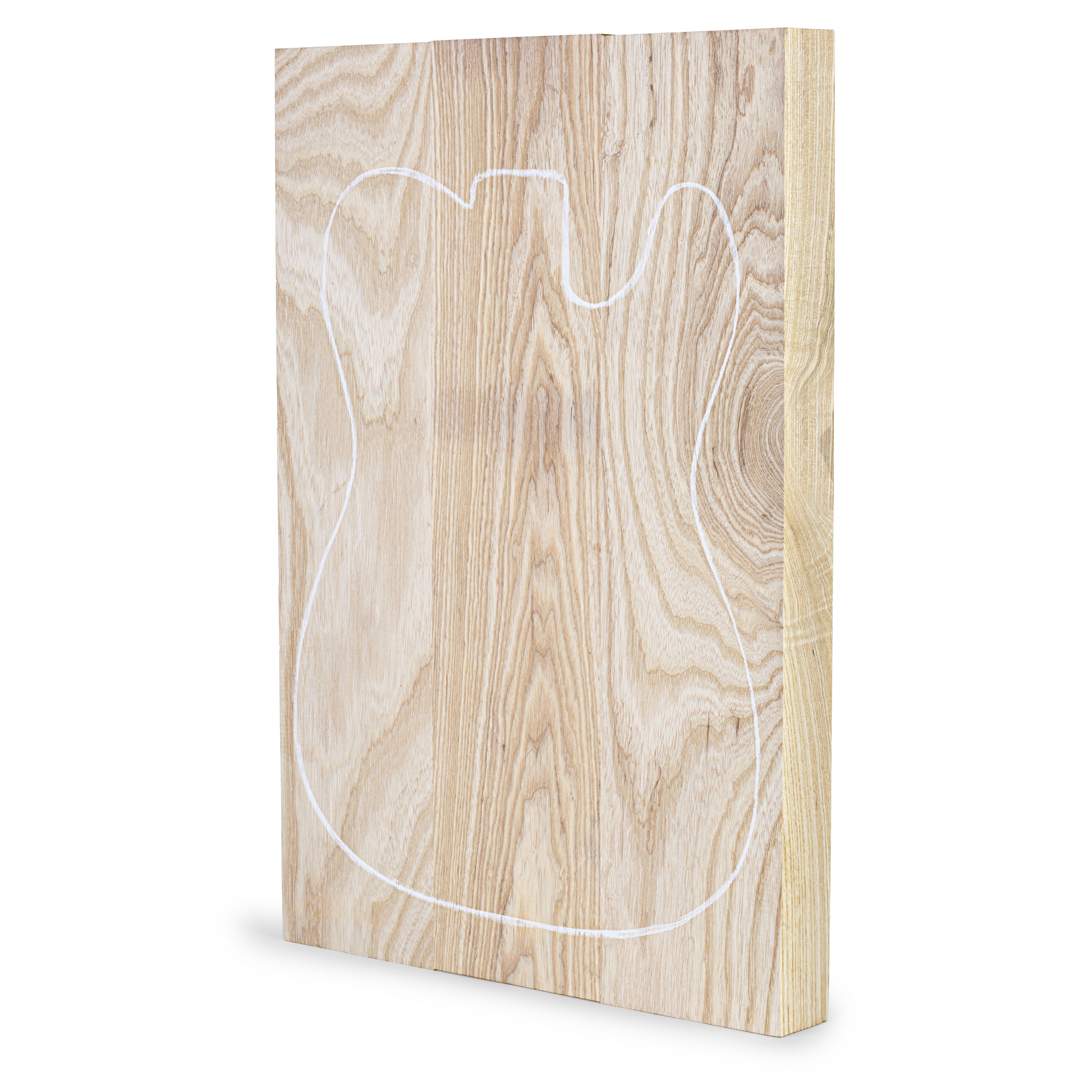 Plaque de corps à peindre en frêne Plaque de corps à peindre en frêne