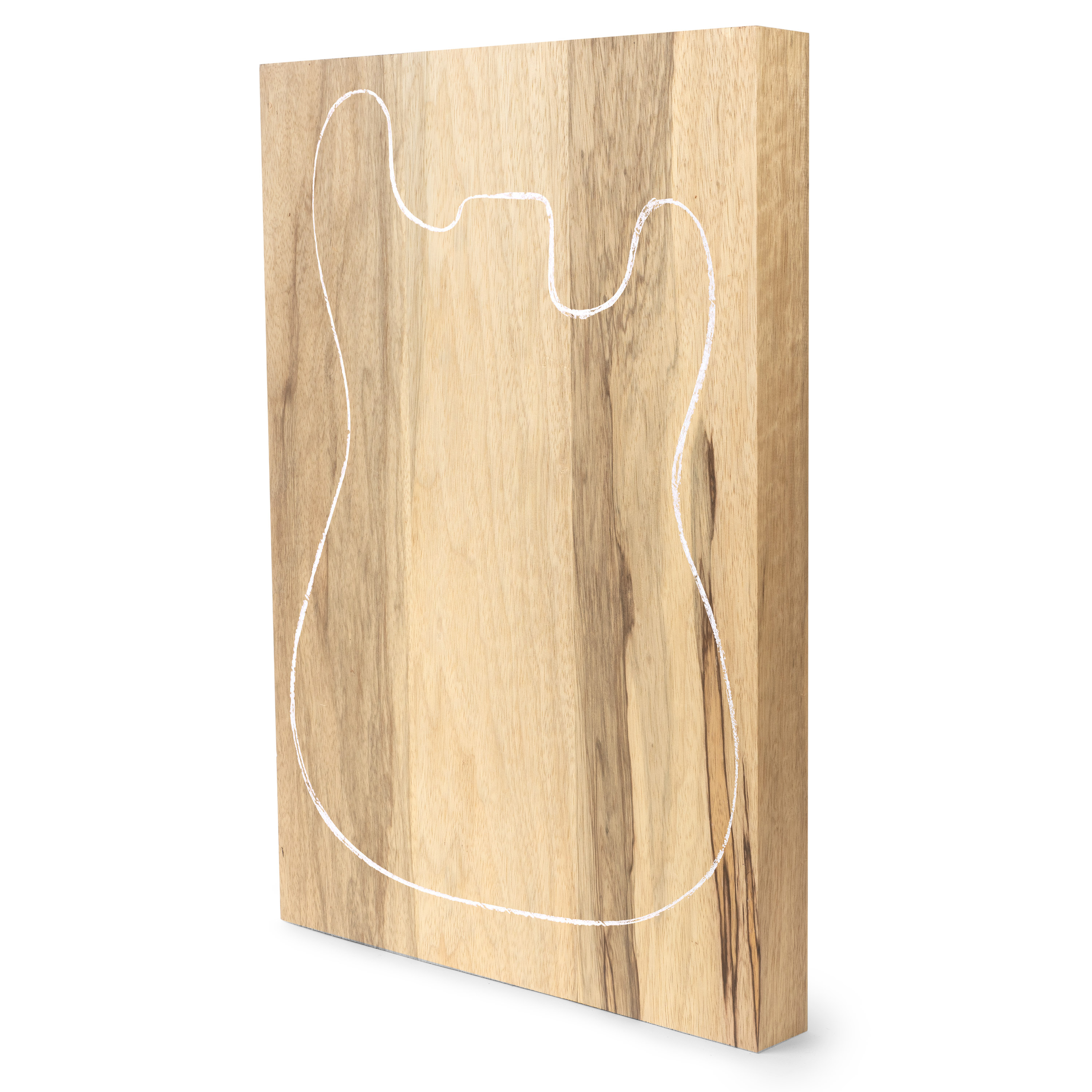 Black Limba Body Blank, 3-Piece