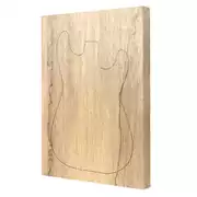 Corps Limba noir vierge, 1-Piece