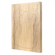 Corps Limba noir vierge, 1-Piece