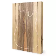 Body Blank Limba noir, 2-Piece