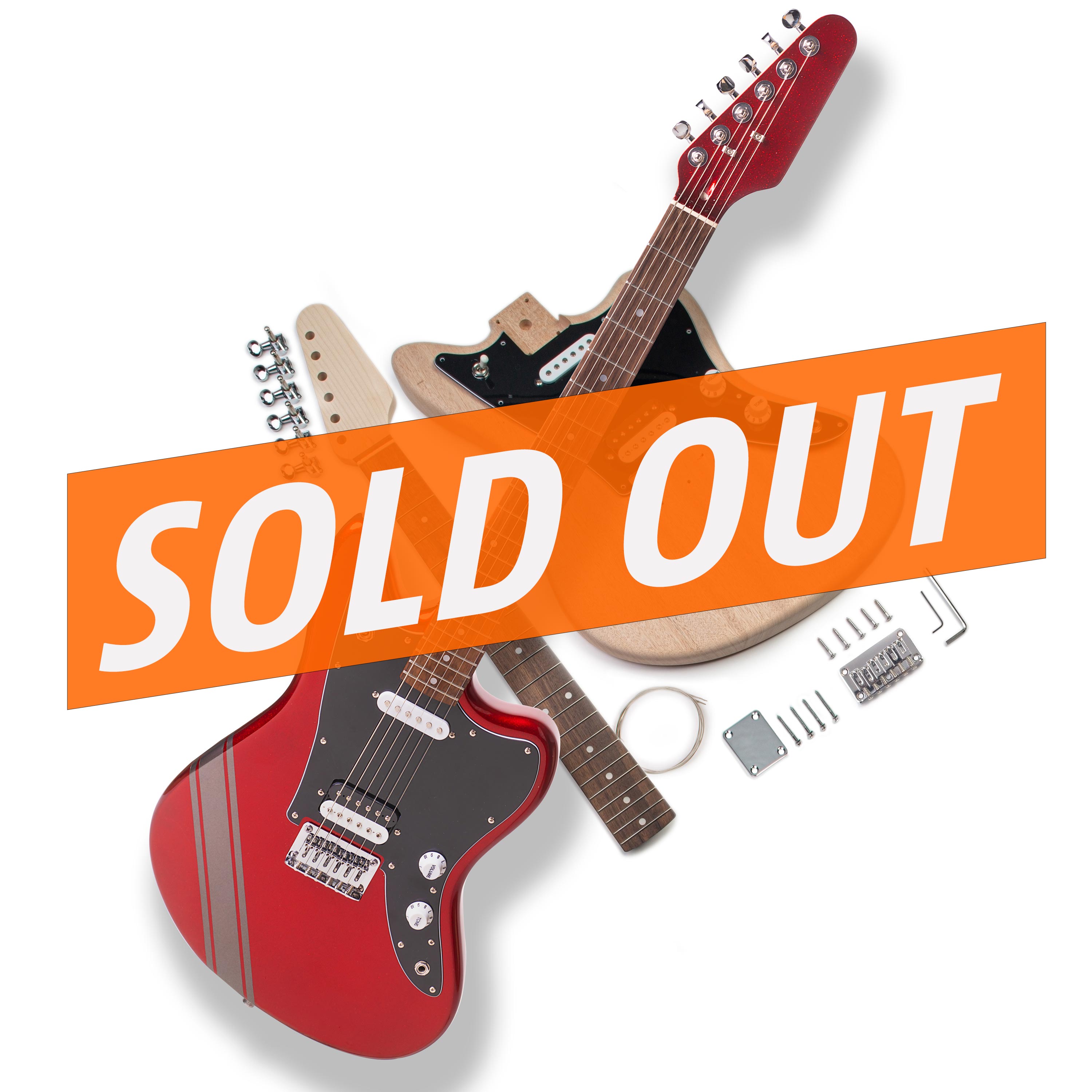 Offset Hardtail Electric Guitar Kit