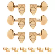 Tuners à montage en E Kluson 3+3 Revolution Series, dorés