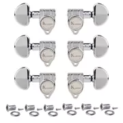 Tuners à montage en E Kluson 3+3 Revolution, Chrome