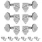 Tuners à montage en E Kluson 3,3 Locking Revolution Series, chrome Tuners à montage en E Kluson 3,3 Locking Revolution Series, chrome