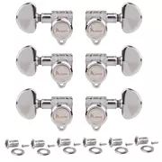 Tuners à montage en E Kluson 3+3 Locking Revolution Series, nickel