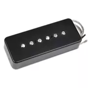 Soapbar StewMac Parsons Street P-90 Pickups, Position du cou, RWRP, Couverture noire