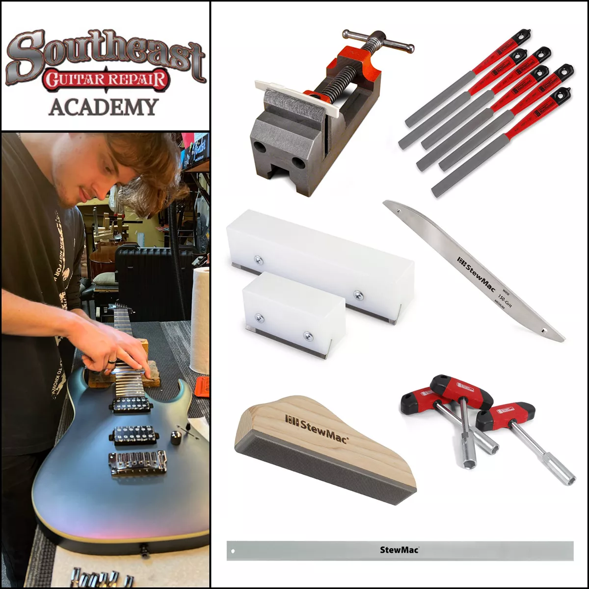 Liste d’outils pour la Southeast Guitar Repair Academy Liste d’outils pour la Southeast Guitar Repair Academy