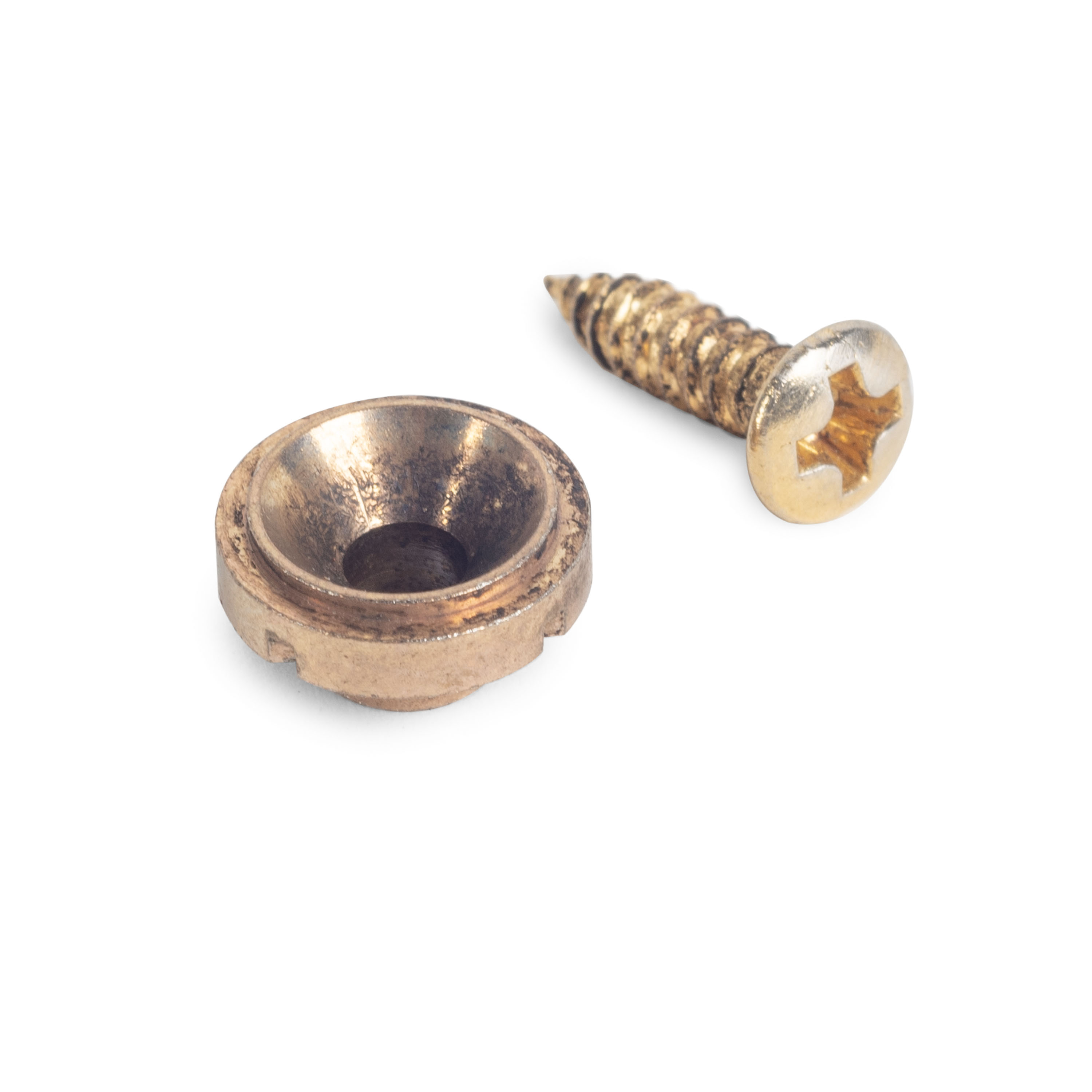 Guide-cordes GuitarSlinger pour Stratocaster années 50s vieilli stabilisé par réfrigération Guide-cordes GuitarSlinger pour Stratocaster années 50s vieilli stabilisé par réfrigération