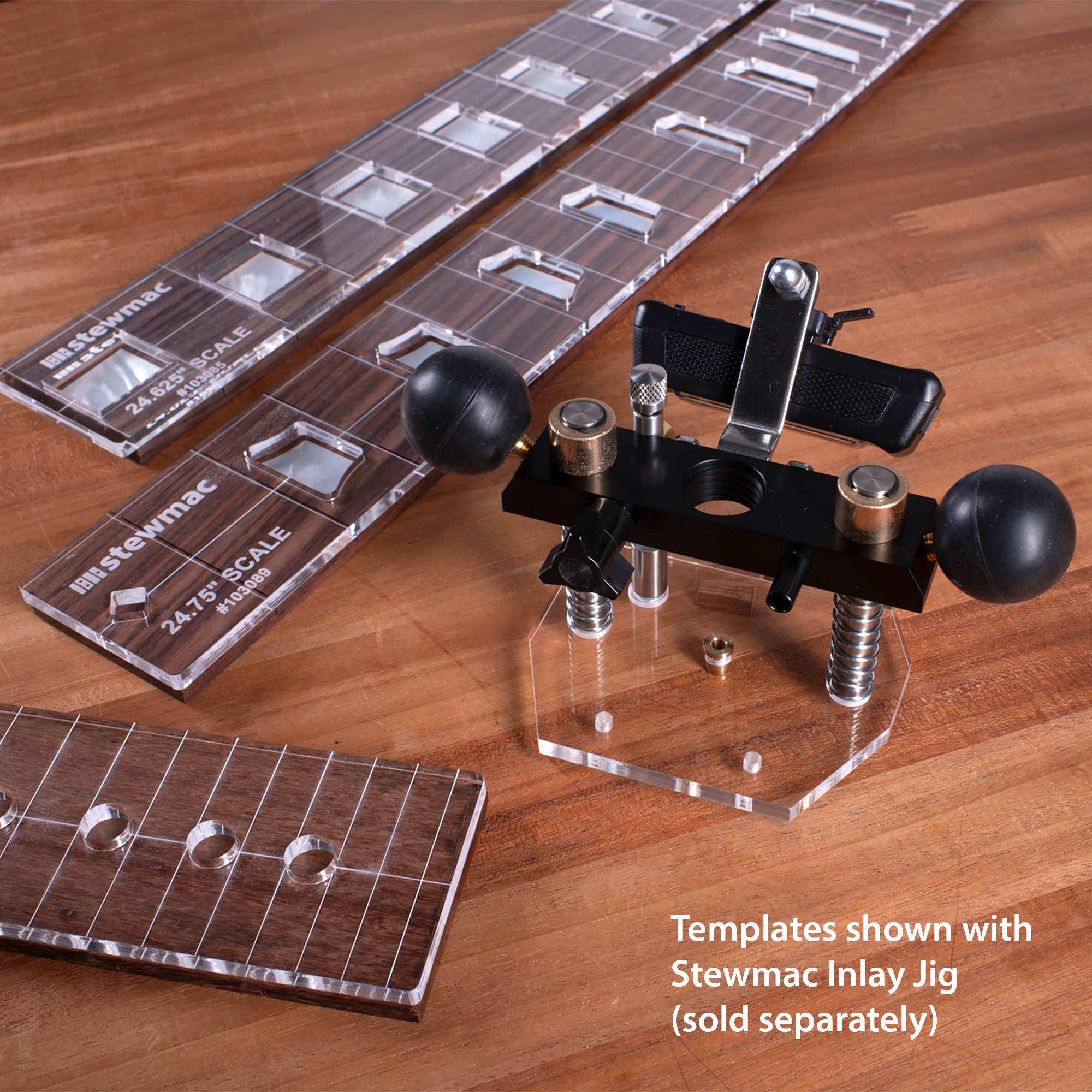 Gabarit d’incrustation de touche StewMac