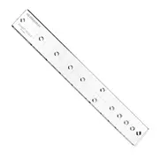 Gabarit d’incrustation de touche StewMac, point, 24,625