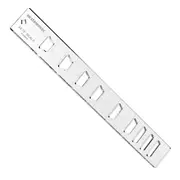 Gabarit d’insert en forme de touche StewMac, couronne, 24,75