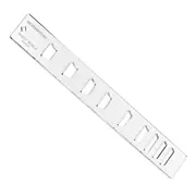 Gabarit d’insert en forme de touche StewMac, couronne, 24,625