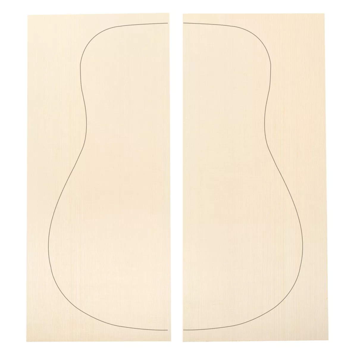 Table d’harmonie en épicéa des Alpes pour guitare Dreadnought Table d’harmonie en épicéa des Alpes pour guitare Dreadnought