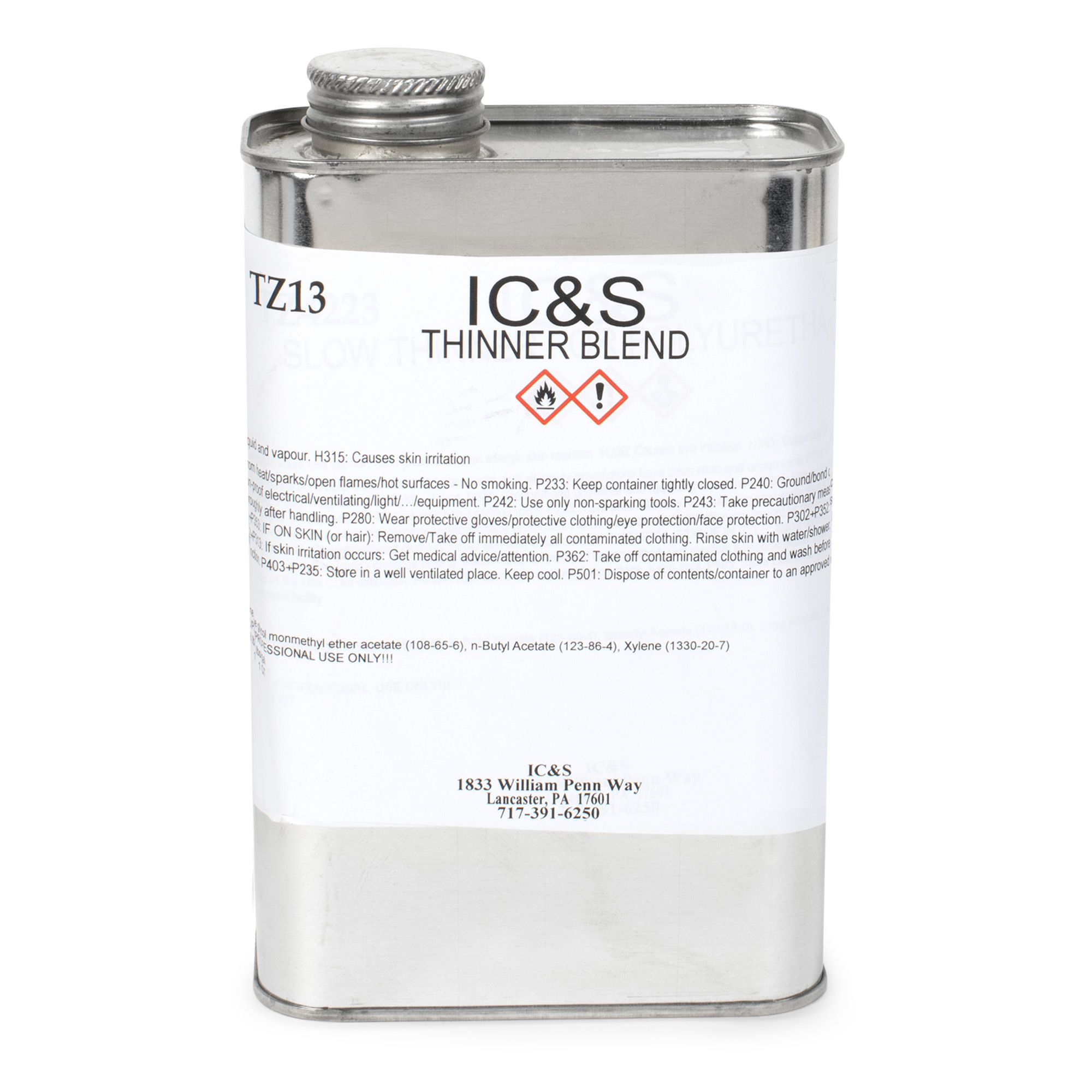 Finitions et solvants en polyuréthane Ilva, mélange plus fin IC&S