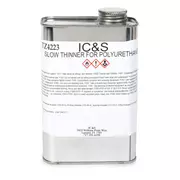 Finitions et solvants en polyuréthane Ilva, diluant lent IC&S pour polyuréthane