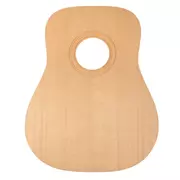 Une table d’harmonie Sitka épicéa rejointe et acheminée pour une guitare acoustique, Dreadnought, torréfié
