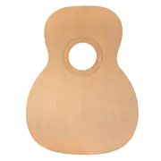 Une table d’harmonie Sitka épicéa pour guitare acoustique, 000, torréfié