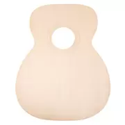 Jumelée et acheminée, la table d’harmonie Sitka épicéa pour guitare acoustique, OM
