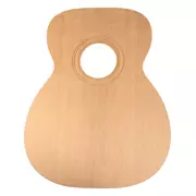 Jumelée et acheminée, la table d’harmonie Sitka épicéa pour guitare acoustique, OM, torréfié