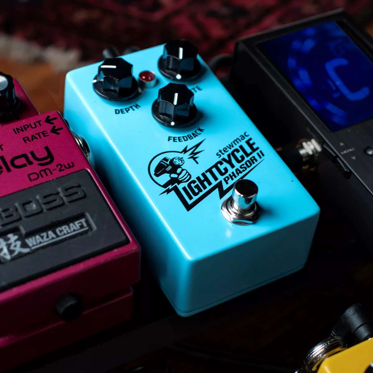 Pédale Phaser Optique Lightcycle Phasor II Pédale Phaser Optique Lightcycle Phasor II