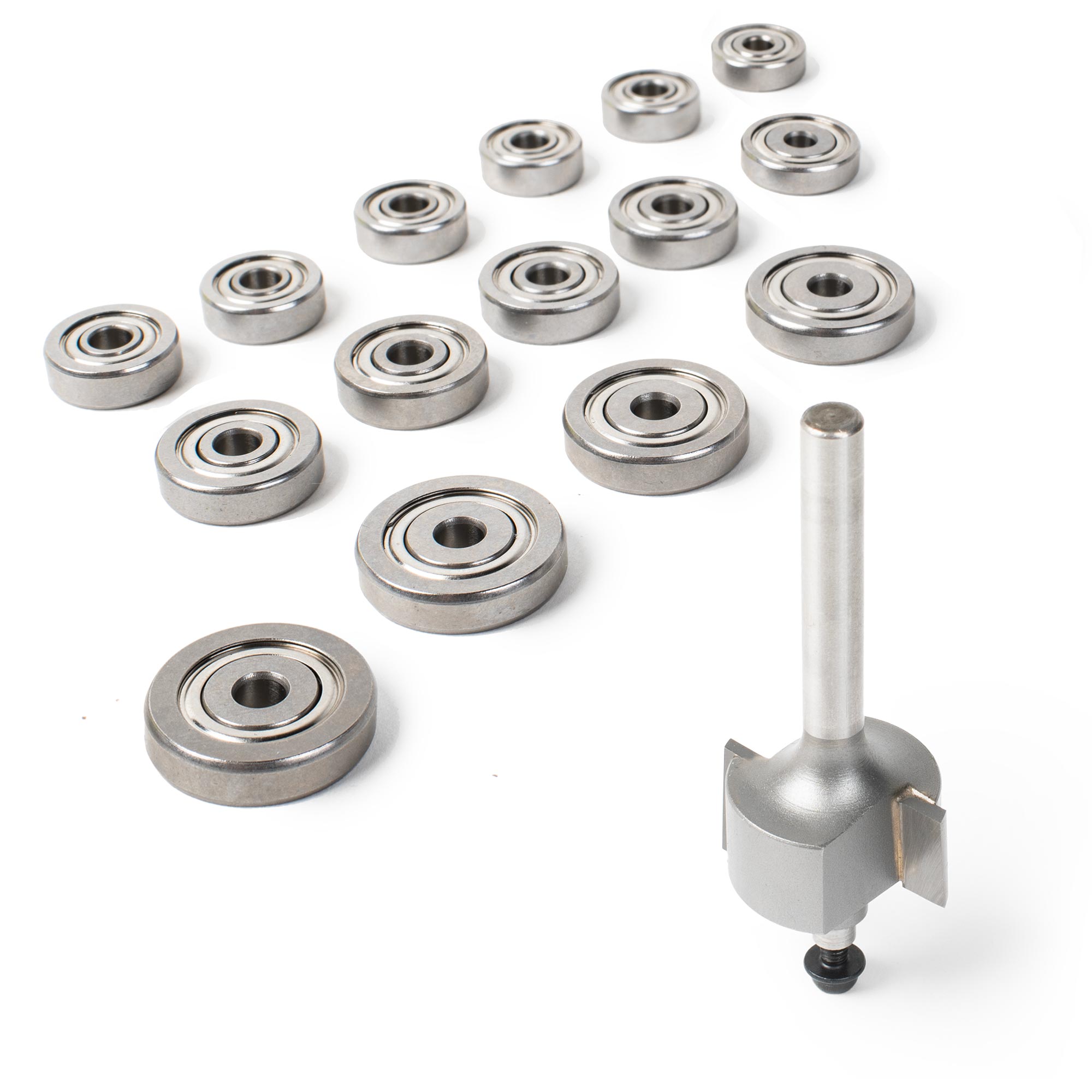 LMI Binding Router Bit + Bearing Sets, Complete Set LMI Binding Router Bit + Bearing Sets, Complete Set