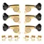 Gotoh Mini 510 3+3 Tuners avec boutons personnalisés, doré Gotoh Mini 510 3+3 Tuners avec boutons personnalisés, doré