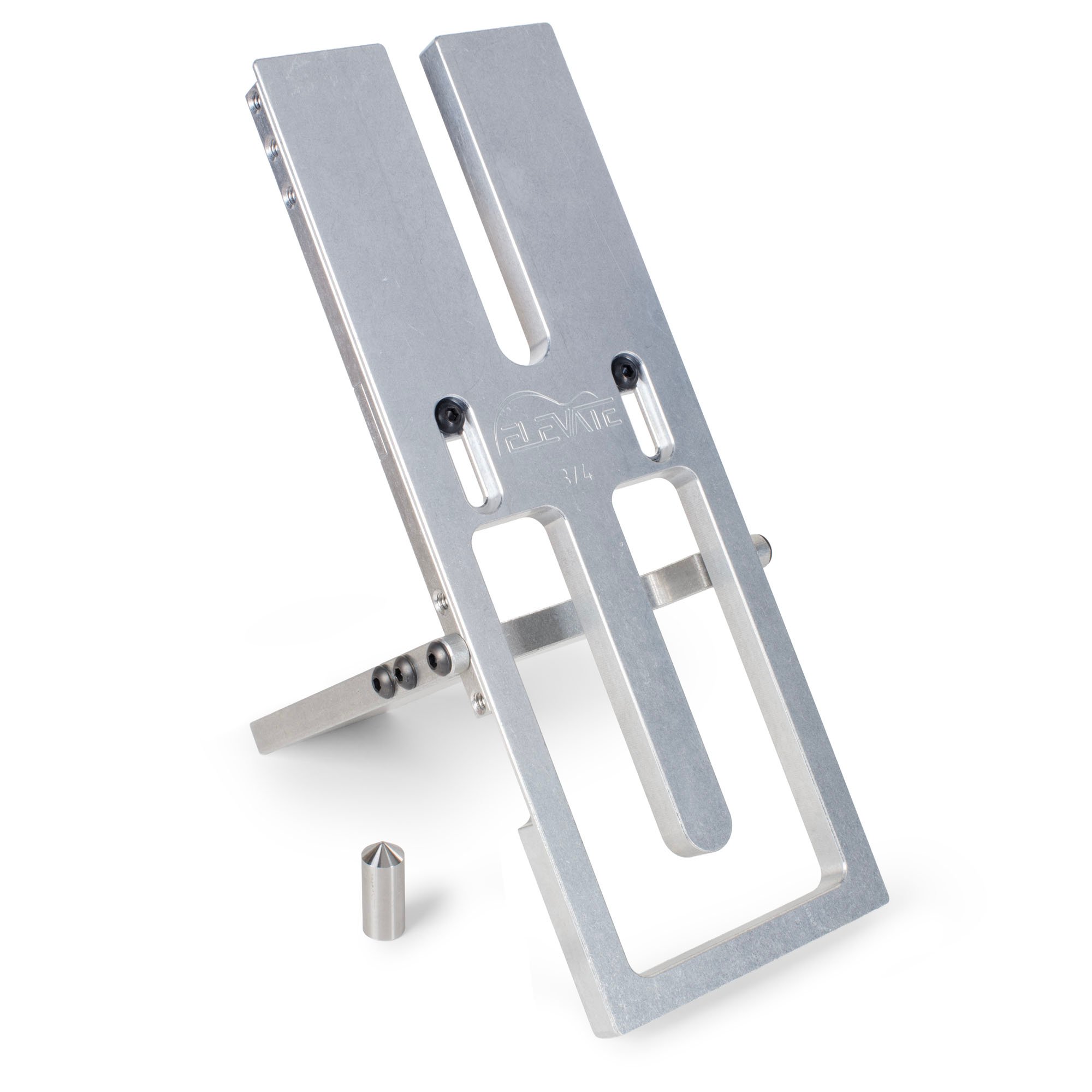 ÉLEVER un gabarit d’acheminement de morte variable et de tenon