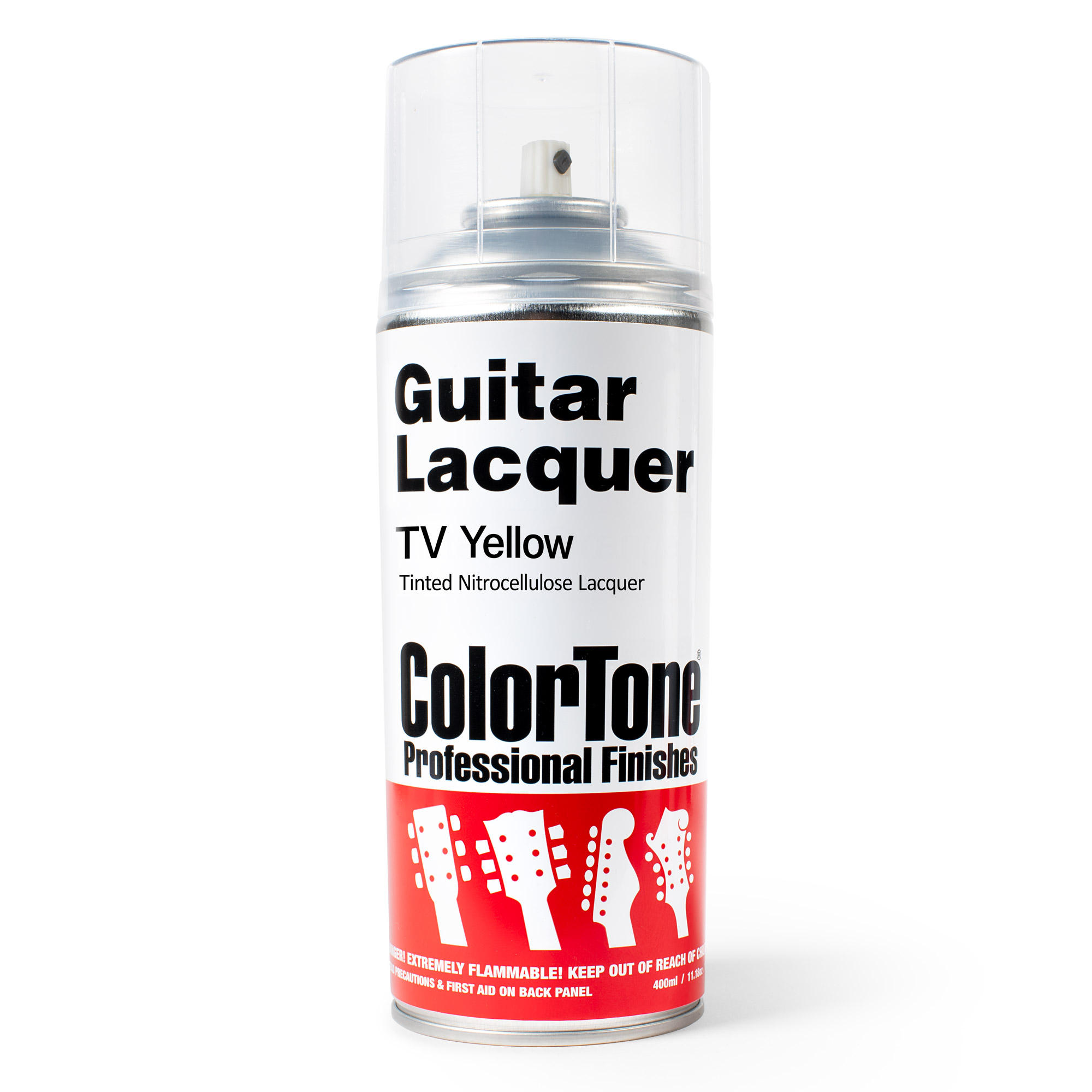 Laque ColorTone en aérosol pour guitares, TV Yellow